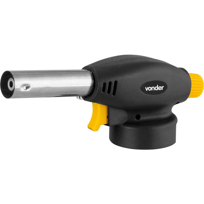 Maçarico manual portátil, com ignitor, para gás butano