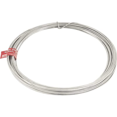 Arame galvanizado, comercial, BWG 12 2,77 mm