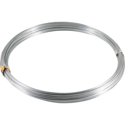 Arame galvanizado, comercial, BWG 18 1,24 mm