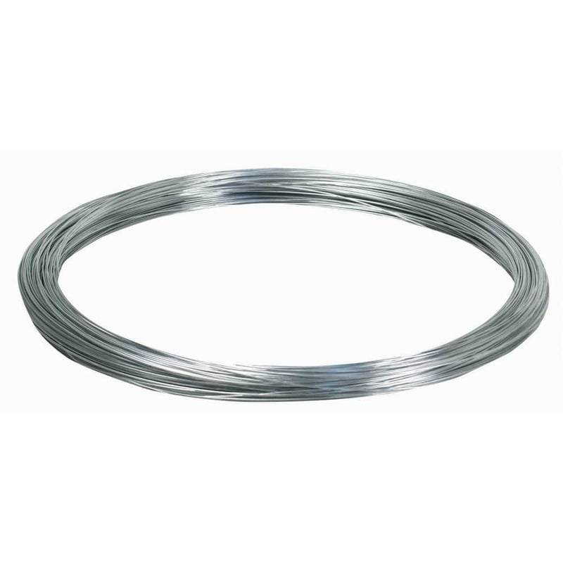 Arame galvanizado, comercial, BWG 22 0,71 mm