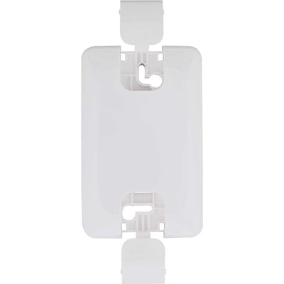Placa de acabamento cega com suporte, 4 x 2", LGP020