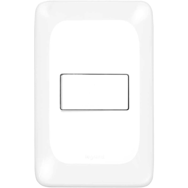 Conjunto interruptor intermediário, 10 A, LGX020IN, 4x2, PIAL POP