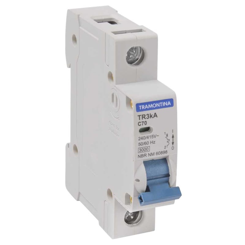 Minidisjuntor 1 polo, 70 A, 3 kA, TD3KA, 58011012