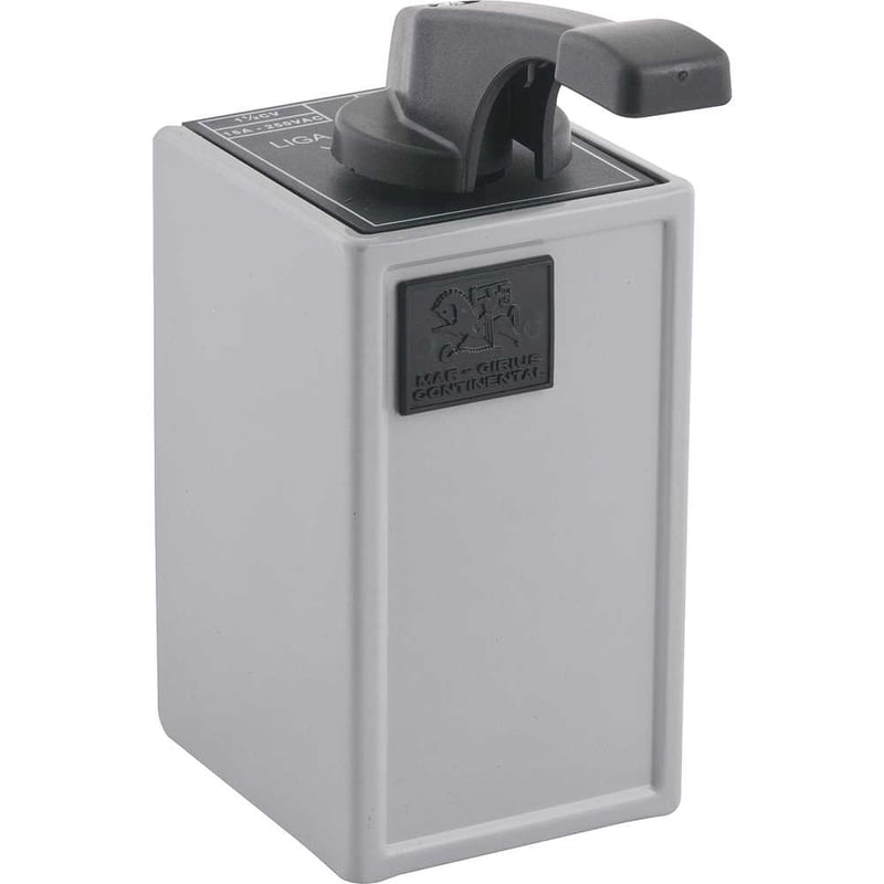 Chave elétrica sobrepor liga e desliga, 3x15 A, 1,5 CV, 220 V~, 2,0 CV - 380 V~, CS501 K, acionamento KNOB