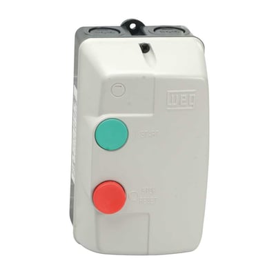 Chave de partida direta, sem fusível, 3 cv, 220 V~ trifásico