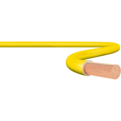 Cabo flexível 750 V, 2,5 mm² x 100 metros, amarelo