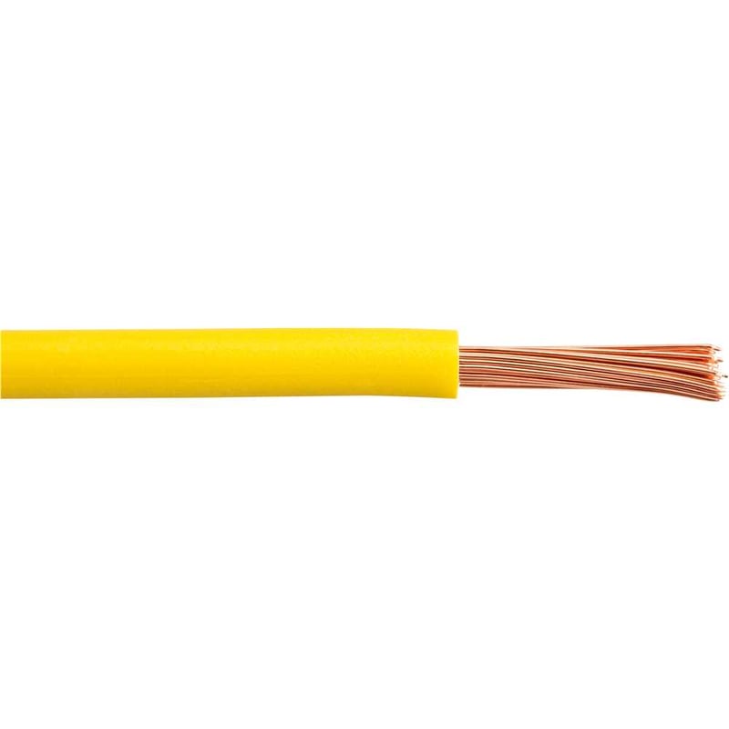 Cabo PVC flexível, 750 V, 2,5 mm², amarelo, Flexpar® BWF
