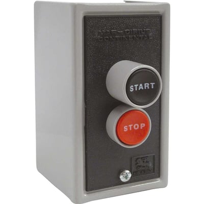 Chave elétrica sobrepor liga e desliga, 3x30 A, 4,0 CV, 220 V~, CS101-P BT, PVC, acionamento botão
