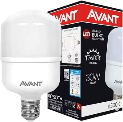 Lâmpada LED BULBO HP, 30 W, bivolt, 6500 K, 289241372