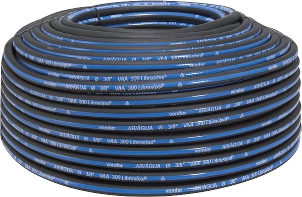 Mangueira para ar/água, 300 lbf/pol², 3/4" - 19,1 mm