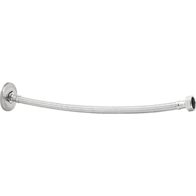 Engate flexível, 40 cm, com trama de alumínio, 1/2"