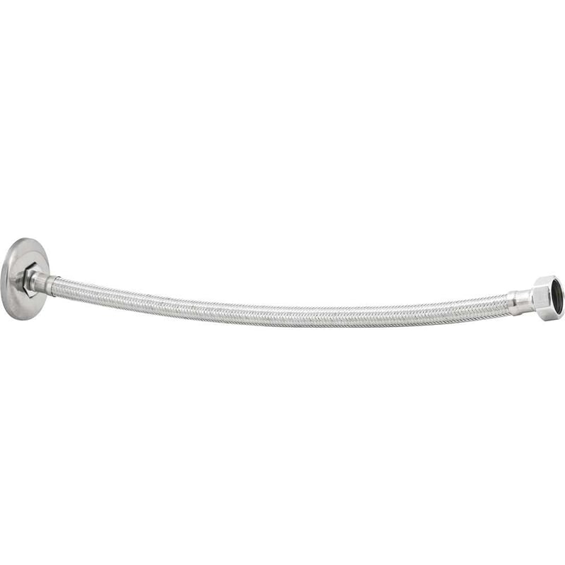 Engate flexível, 40 cm, com trama de alumínio, 1/2"