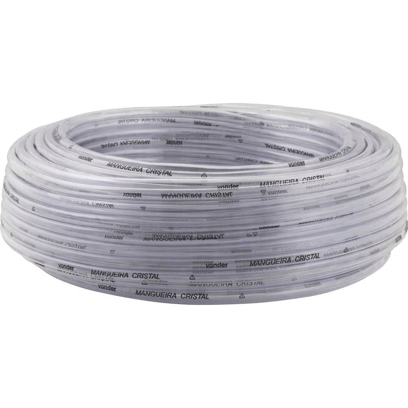 Mangueira cristal 1" x 1,5 mm, rolo 50 m