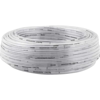Mangueira cristal 3/4" x 2,0 mm, rolo 50 m
