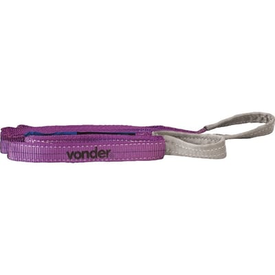 Cinta para elevação de cargas 7:1, 4,0 m, 1,0 tf, violeta, CE 140