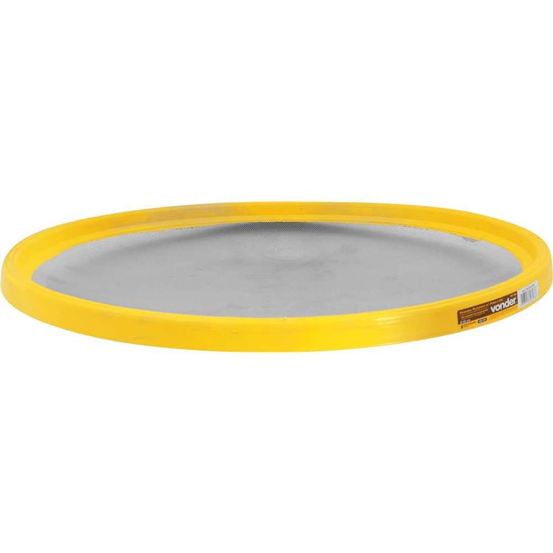 Peneira para fubá e cal, de aro plástico, 50 cm, PPV 1650