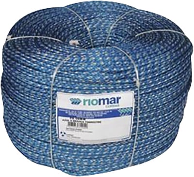 Corda monofilamento trançada, azul, 16 mm x 487 m, Pesca Chata