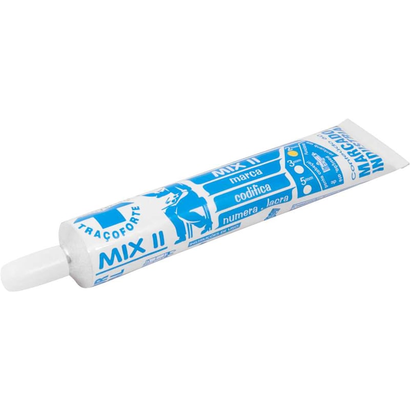 Marcador industrial amarelo, 2 mm, 60 ml, MIX II