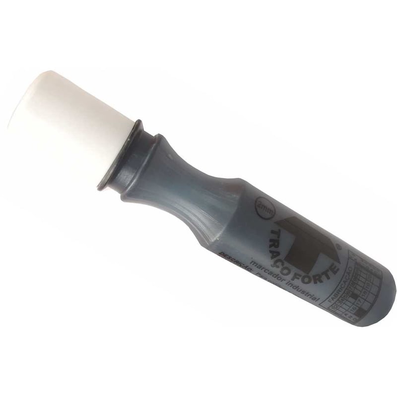 Marcador industrial preto, 2 mm, 60 ml, LWB-0700