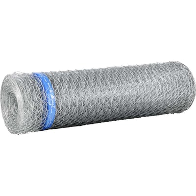 Tela metálica hexagonal, pinteiro, malha 1", 22 BWG x 1,2 m, com 50 m