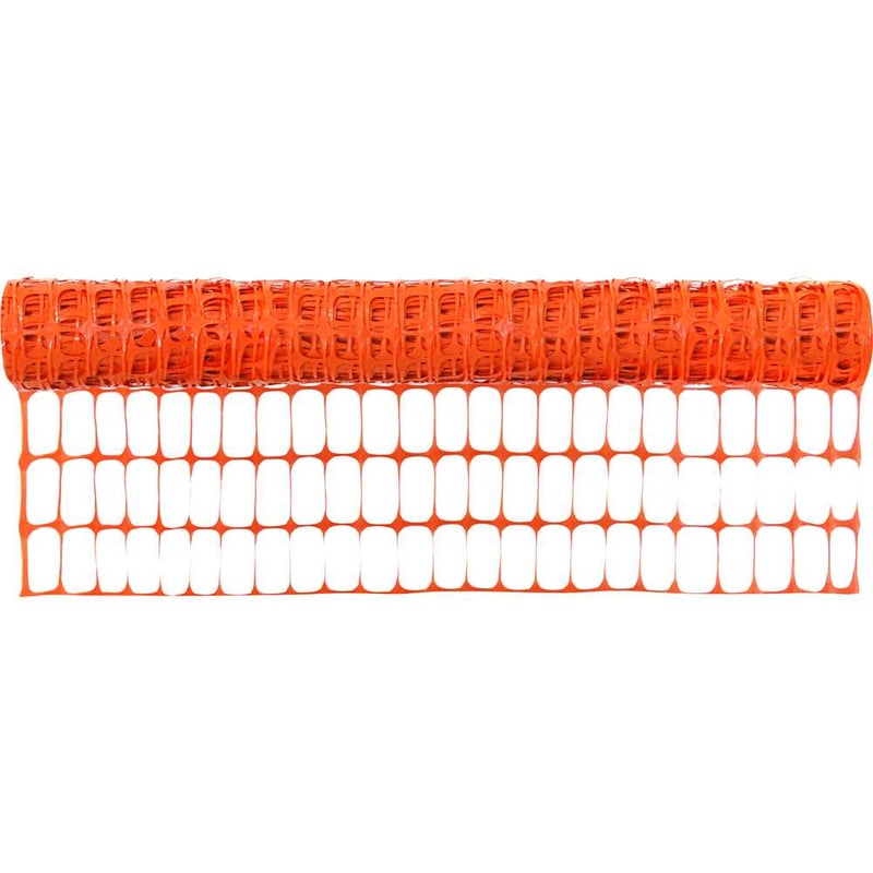 Tela tapume sinalização 1,20 m x 50 m, FIT, laranja
