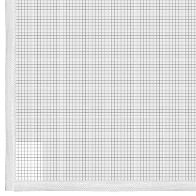 Tela mosquiteiro cinza 1,5 m x 1,5 m, com sistema fixa fácil, 5010003