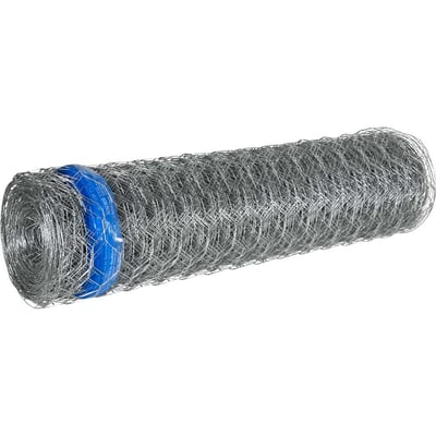 Tela metálica hexagonal, mangueirão, malha 3", 16 BWG x 1,2 m, com 50 m