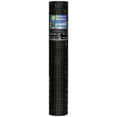 Tela alambrado com revestimento em PVC, 2 m, malha 100 mm x 50 mm, 3323