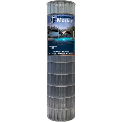 Tela alambrado, malha 10 cm x 5 cm, fio 1,9 mm, com 1,0 m x 25 m (altura x comprimento), 2713