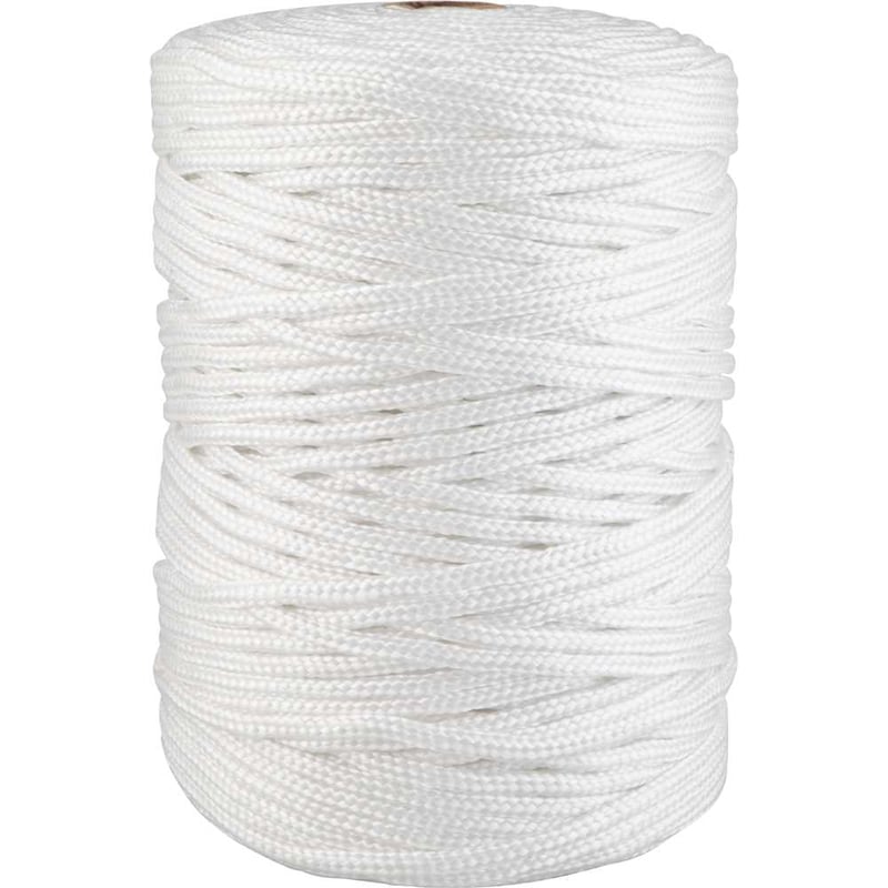 Corda multifilamento trançada 6,0 mm x 191 m, branca