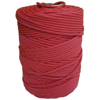 Corda multifilamento trançada 5,0 mm x 356 m, vermelha