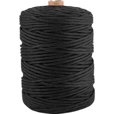 Corda multifilamento trançada 6,0 mm x 191 m, preta