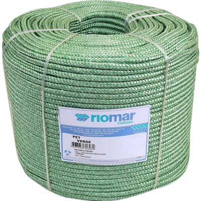 Corda multifilamento trançada, verde, 10 mm x 216 m, 45210031