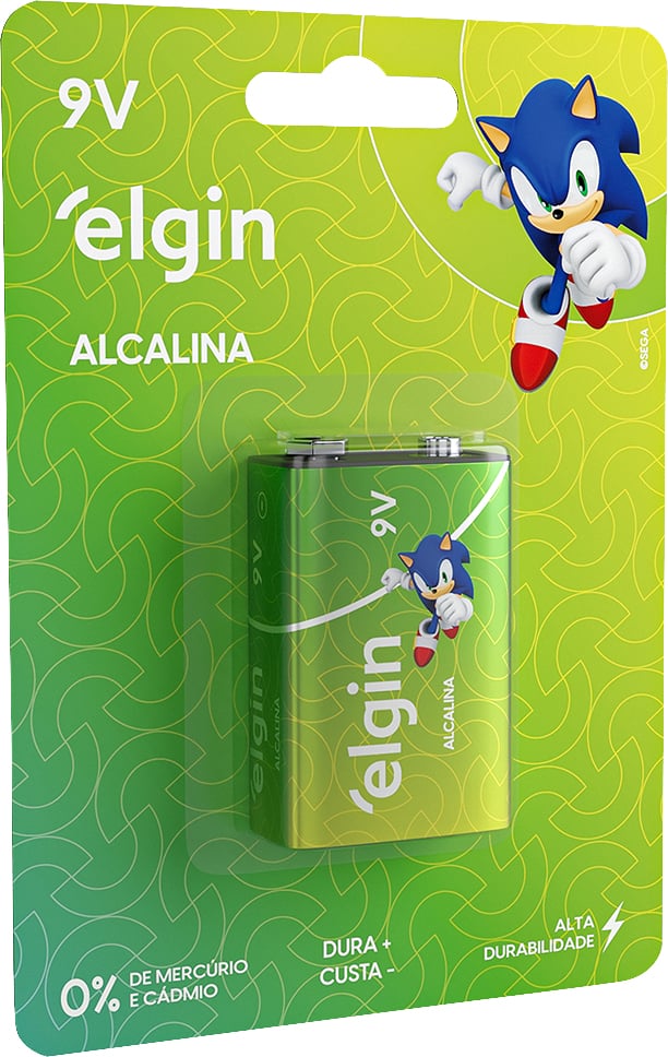 Bateria alcalina 9 V, ELE0082158