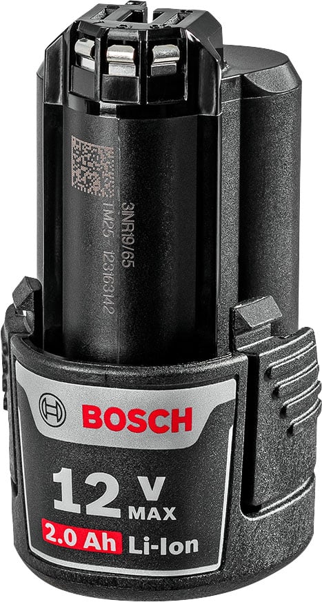 Bateria 12 V, íons de lítio, 2,0 Ah, para ferramentas portáteis, GBA 2608000723
