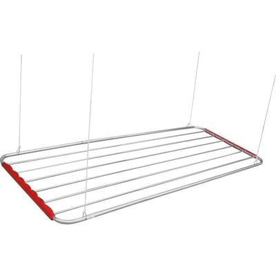 Varal de teto, em alumínio, 1,0 m x 0,56 m