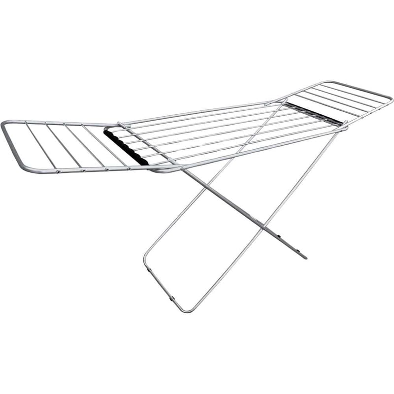 Varal de chão, em alumínio, com aba, 2,06 m x 0,56 m