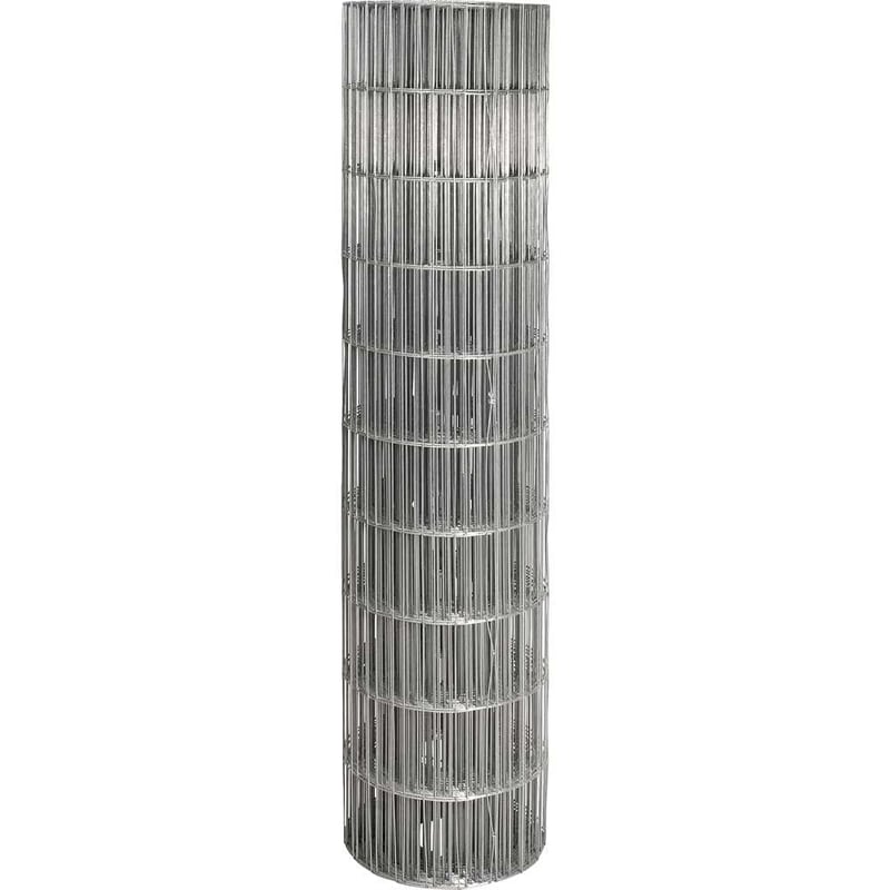 Tela alambrado, malha 10 cm x 5 cm, fio 1,9 mm, com 1,5 m x 25 m (altura x comprimento)