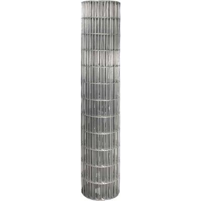 Tela alambrado, malha 15 cm x 5 cm, fio 2,3 mm, com 1,8 m x 25 m (altura x comprimento)