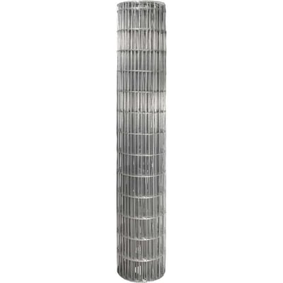 Tela alambrado, malha 15 cm x 5 cm, fio 2,3 mm, com 2,0 m x 25 m (altura x comprimento)