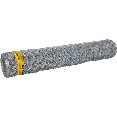 Tela metálica hexagonal, mangueirão, malha 3", 16 BWG x 1,5 m, com 50 m