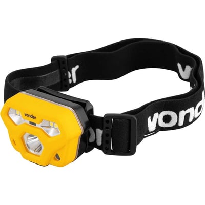Lanterna de LED para cabeça, recarregável, LED SMD, LCV 400
