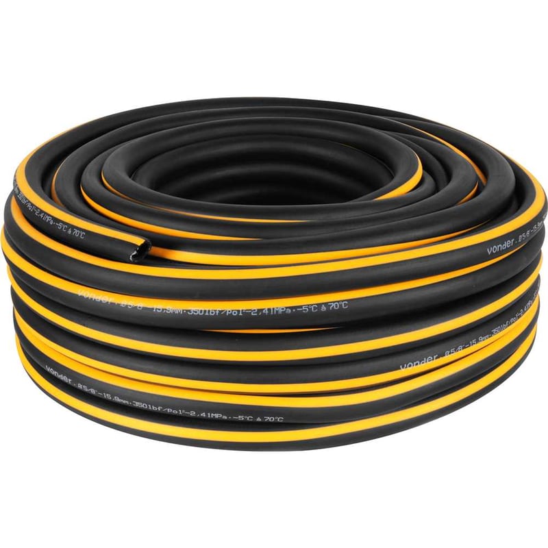 Mangueira para óleo e graxa, 5/8" - 15,9 mm, PT 350 lbf/pol², PVC