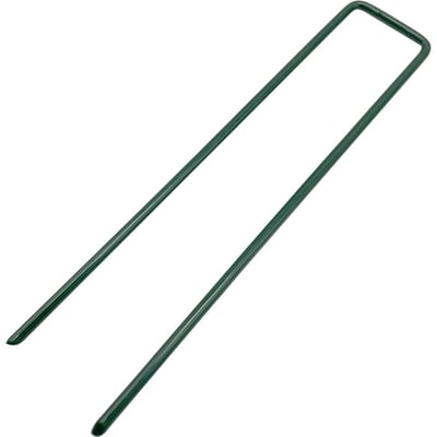 Grampo de fixação para grama sintética decorativa, 15,0 cm, com 20 peças