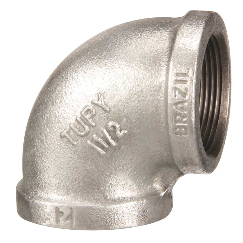 Cotovelo 90°, 1/2" NPT, galvanizado, 680700443