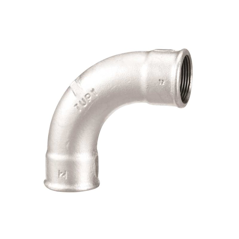 Curva fêmea, 3/4" BSP, galvanizada, 122360633