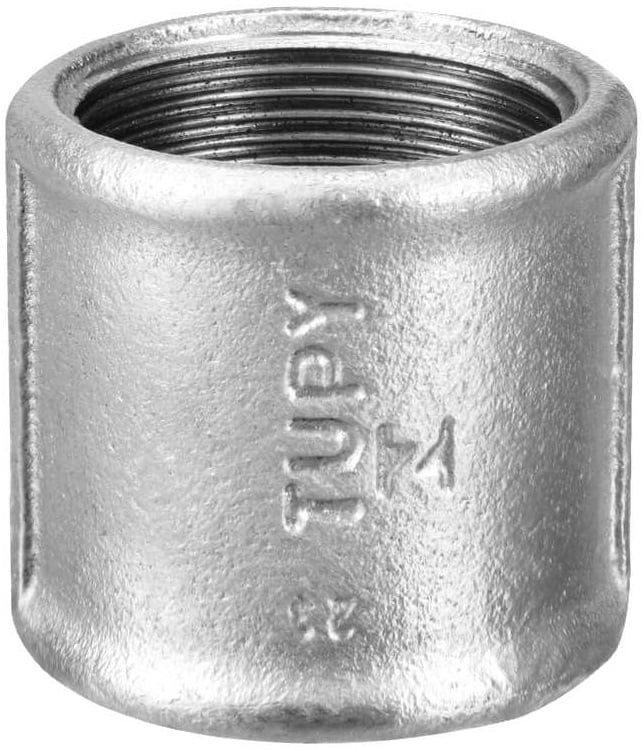 Luva em ferro galvanizado 1/2" BSP, 123160433