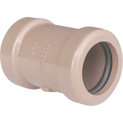 Luva de correr para tubo soldável, 25 mm, com anéis de borracha para vedação, 20103002