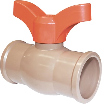 Registro de esfera em PVC soldável, 32 mm, 20105003