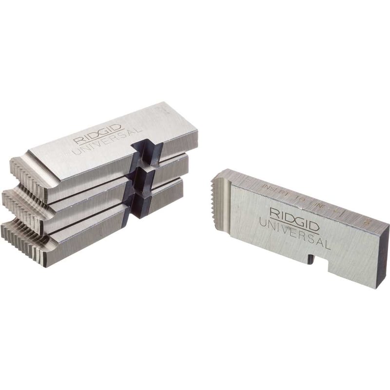 Jogo de cossinetes de aço carbono, 1" e 2" x 11,5 fios por polegada, para tubo rosca direita, modelo 47750